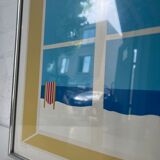 Ole Kortzau lithograph from the 1970s, Copenhagen