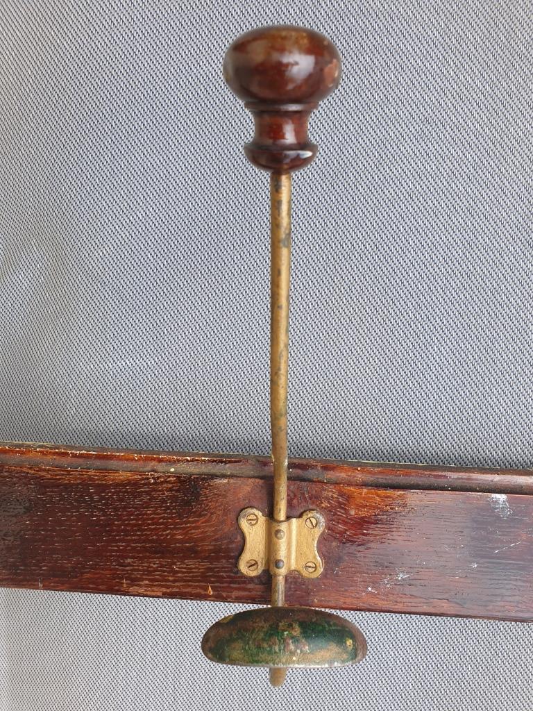 Coat rack triple hooks 1900