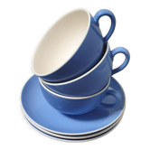 Saucers and cups