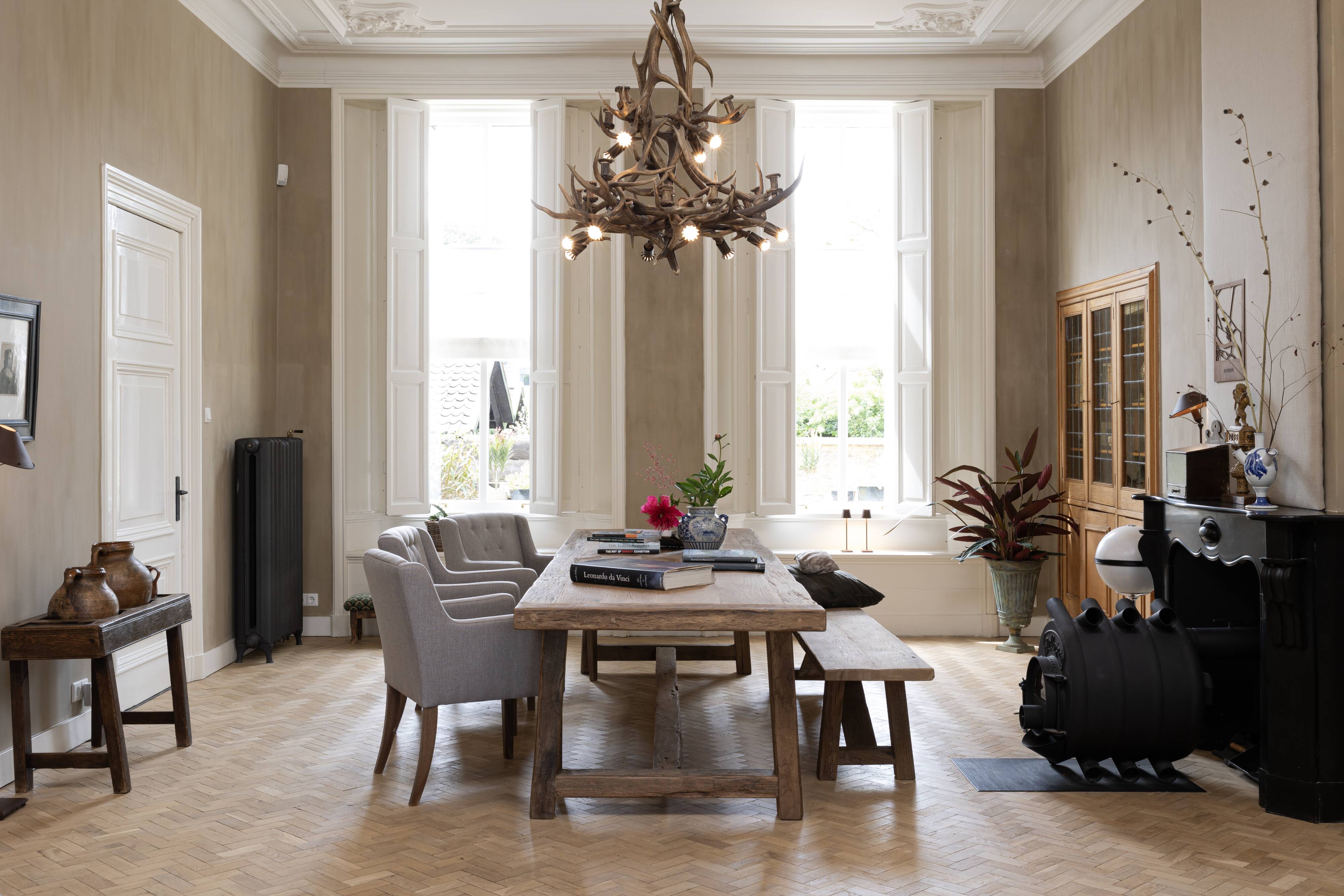 Founder Solid Oak Farmhouse Table 250cm Long