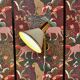 Pair of modular wall lights Scandinavian design 1960.