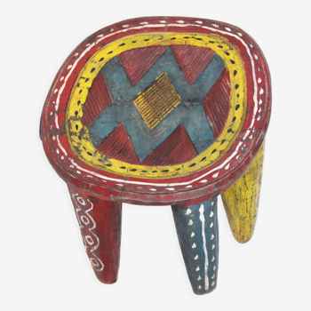 African nupe stool from nigeria