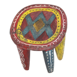 African nupe stool from nigeria