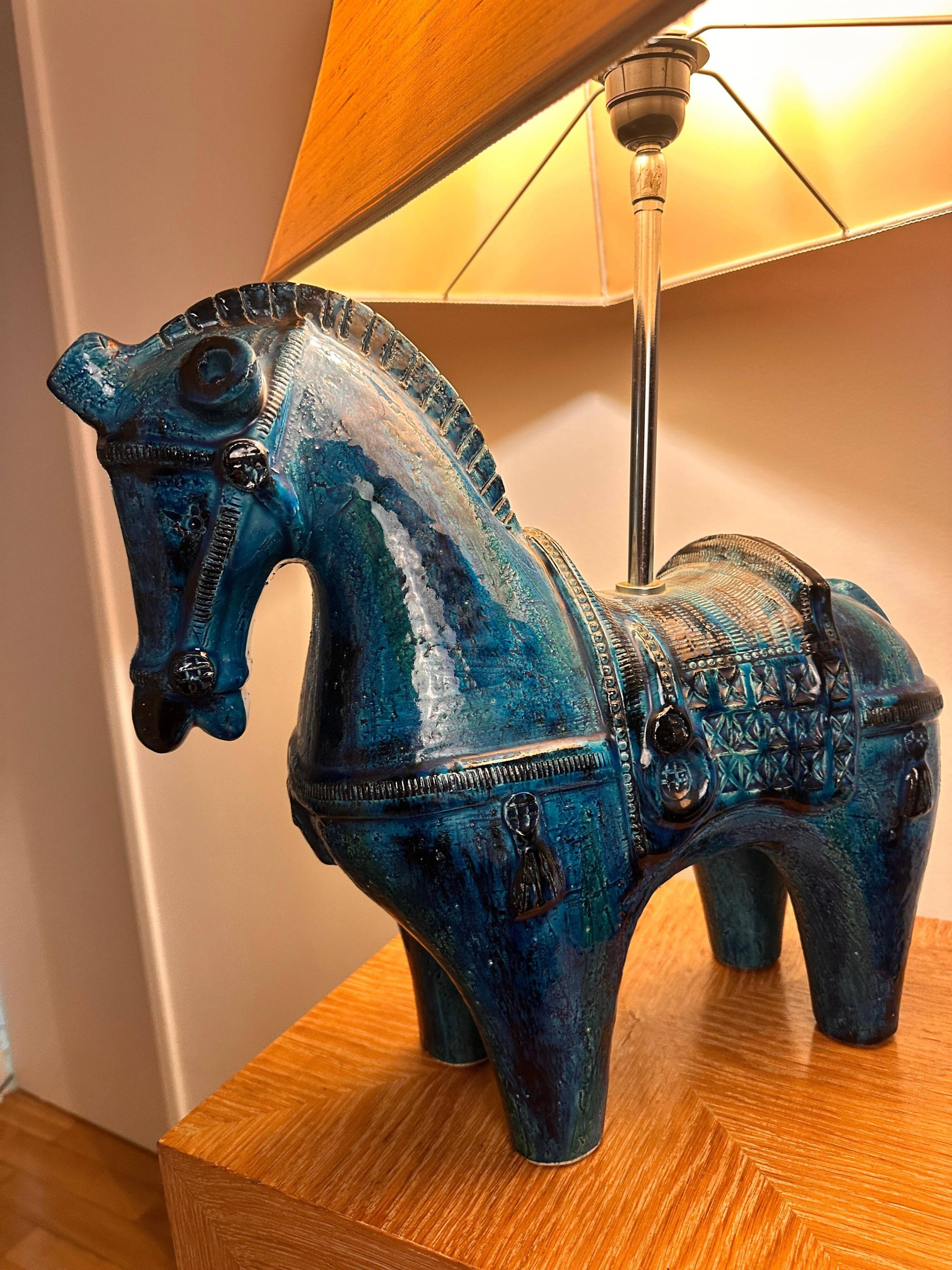 Iconic Aldo Londi Horse Lamp for Bitossi – Sculptural Italian Ceramic, 1960s