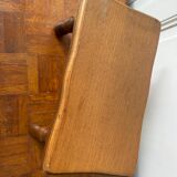 Old wooden milking stool