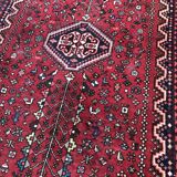 Tapis ancien couloir persan abadeh fait main 107x297cm