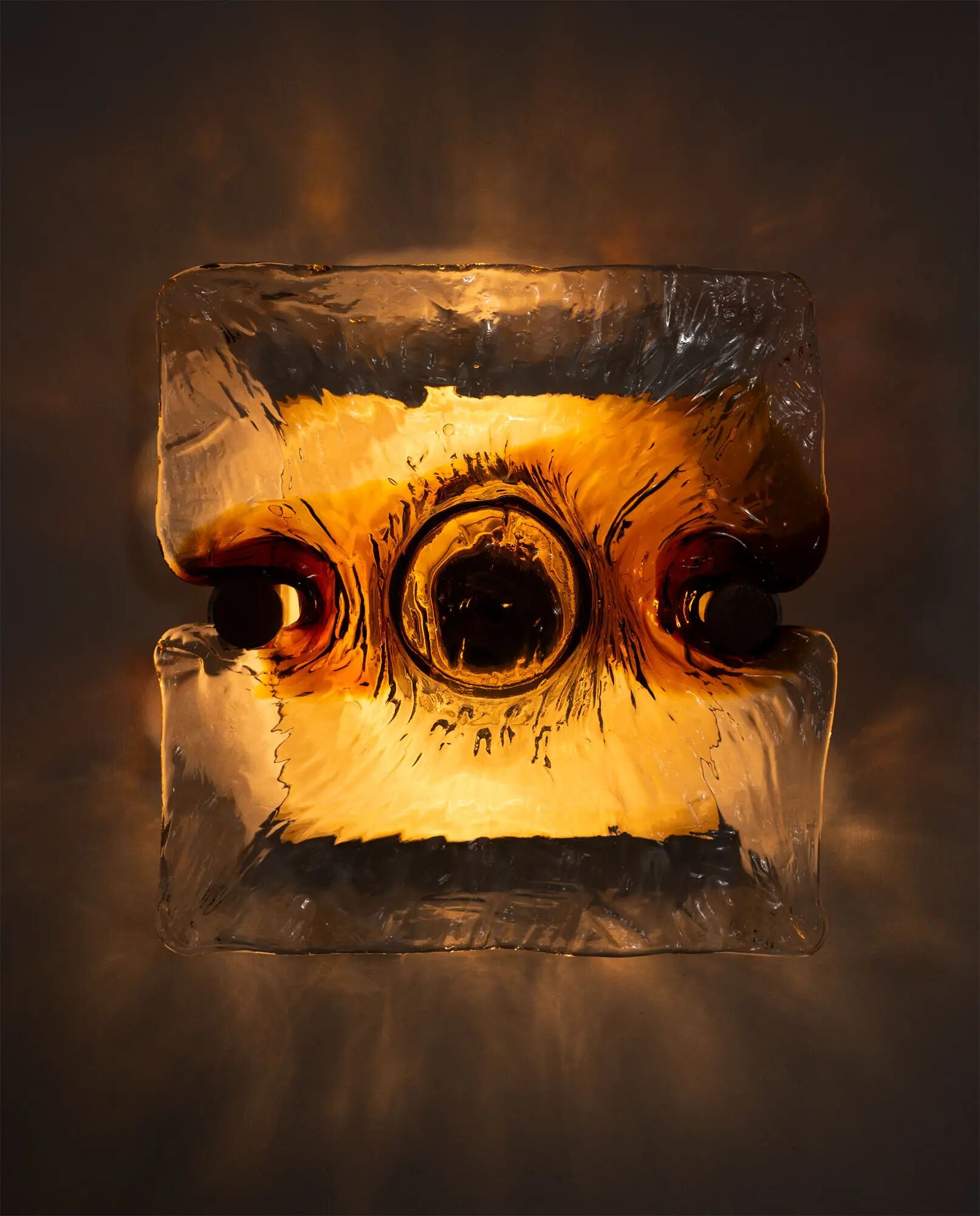 Toni Zuccheri, wall lamp for Venini, Italy 1960's