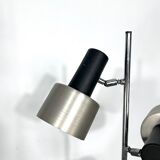 Marble and Metal three arms floor lamp Italy 1960s