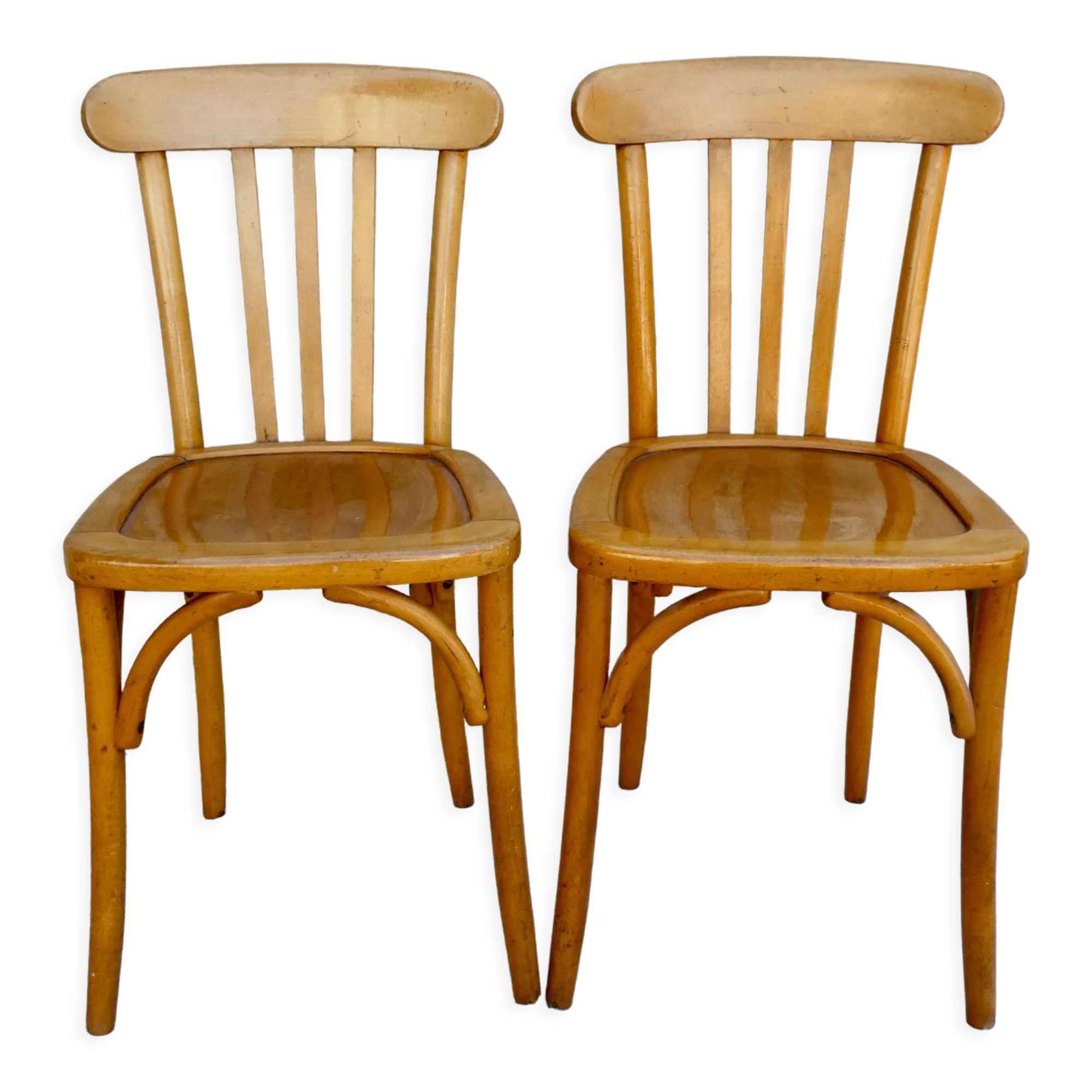 Pair of bistro chairs Luterma, 50s