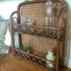 Rattan spice shelf and canning