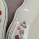 Lot de 5 assiettes creuses Salins décor oiseaux