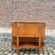 Console, Serving In Marquetry Louis XVI Style XIX Eme Century