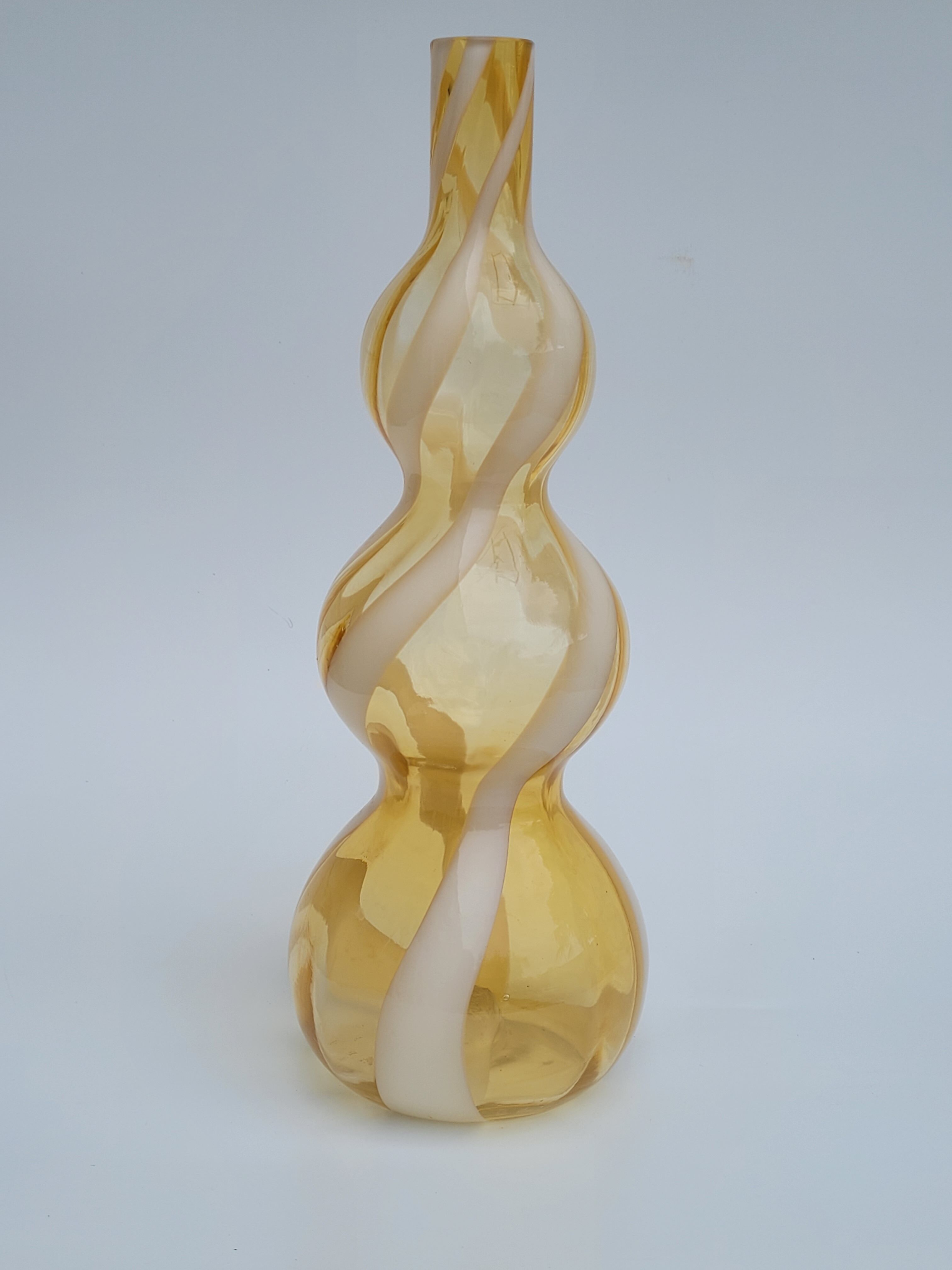 Vintage glass vase by Carlo Moretti, Florence, Italy 1970