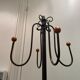 Pedestal coat rack