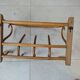 Fischel curved wood wall coat rack