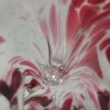 Vase soliflore free-form blown glass