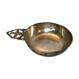 Silver metal tastevin