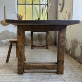 1950s pine farmhouse table 220cm