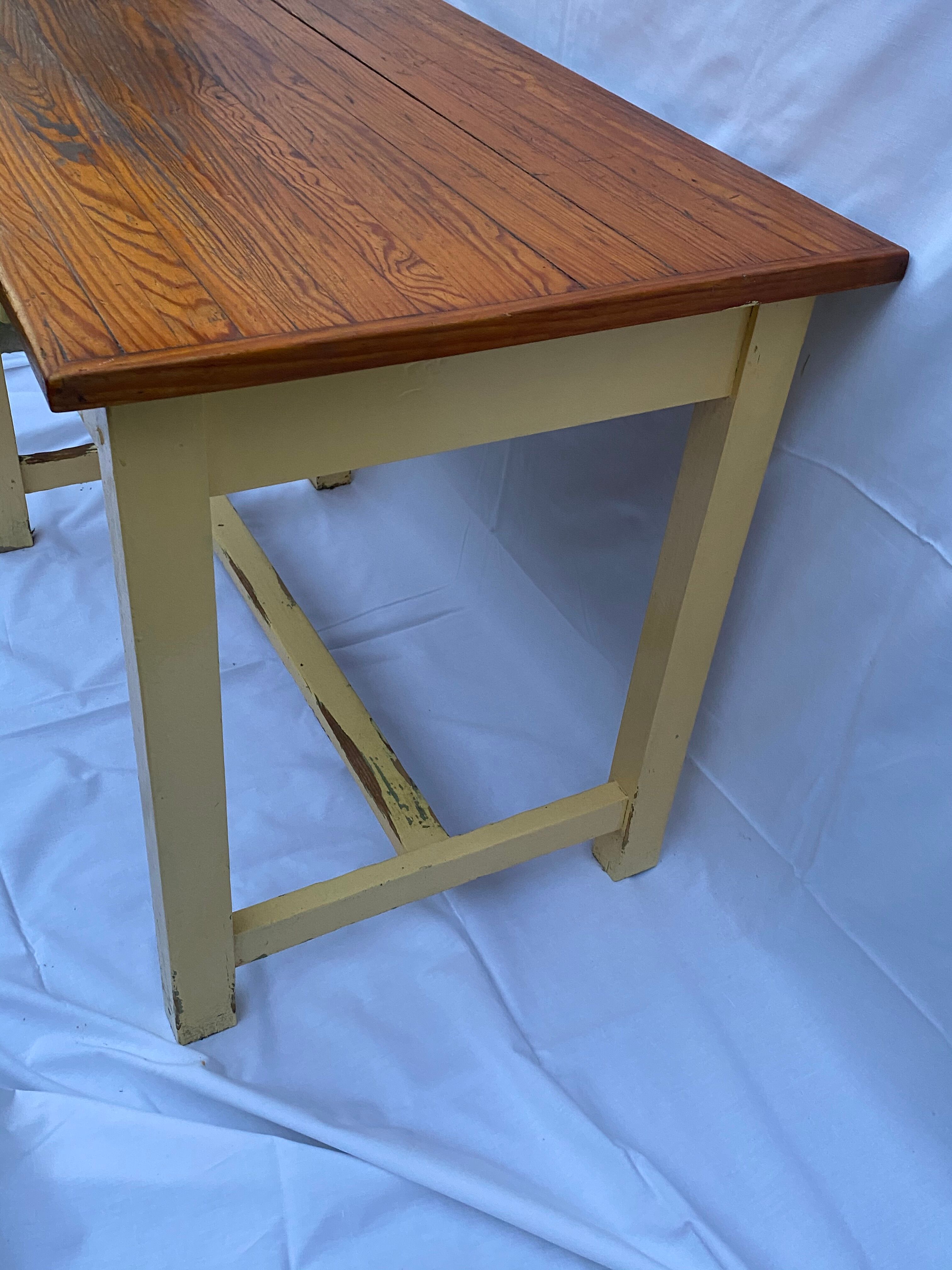 Vintage kitchen dining table