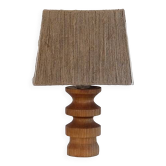 Scandinavian teak lamp 1960