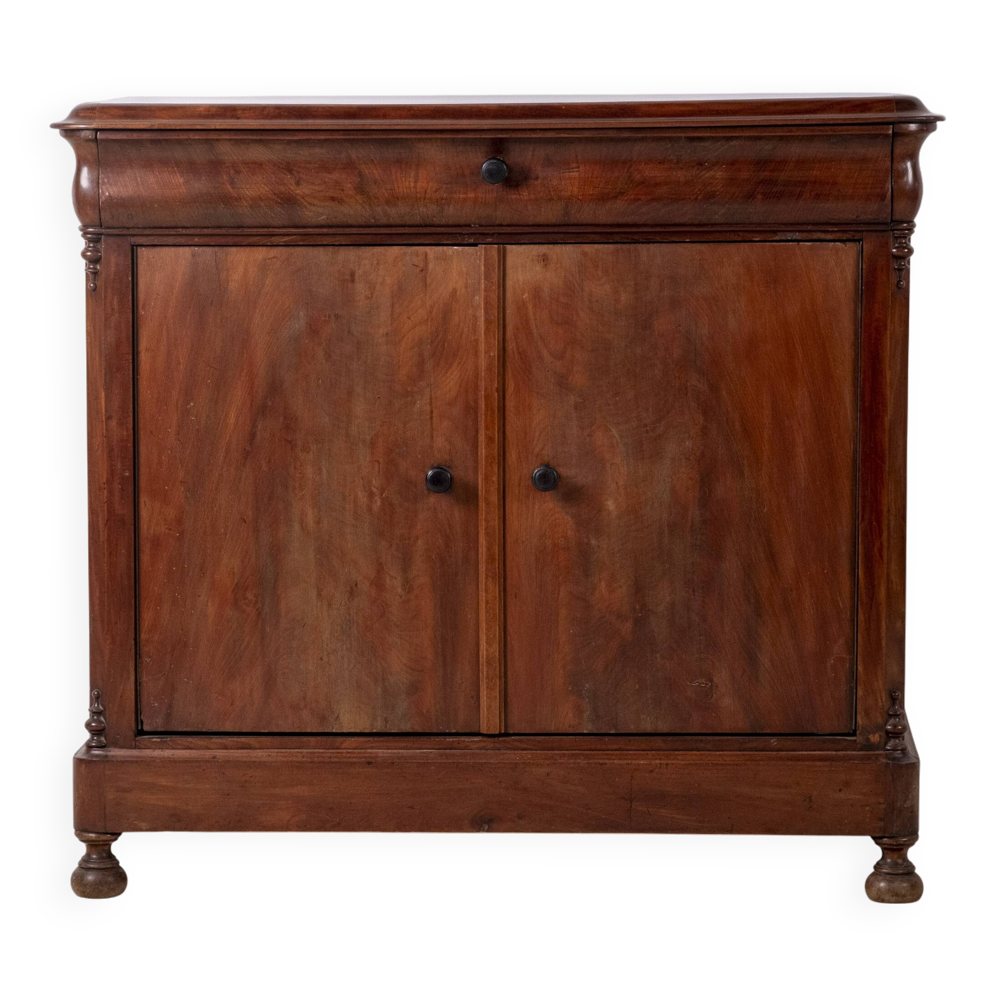 Cabinet Louis Philippe en acajou fabriqué en Belgique