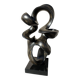 Large abstract resin sculpture, 1990s