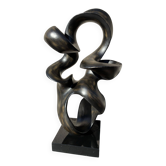 Large abstract resin sculpture, 1990s