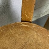 Set of 3 mismatched bistro chairs