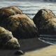Grande Huile sur Toile Marine signée F. Carbu – XXe