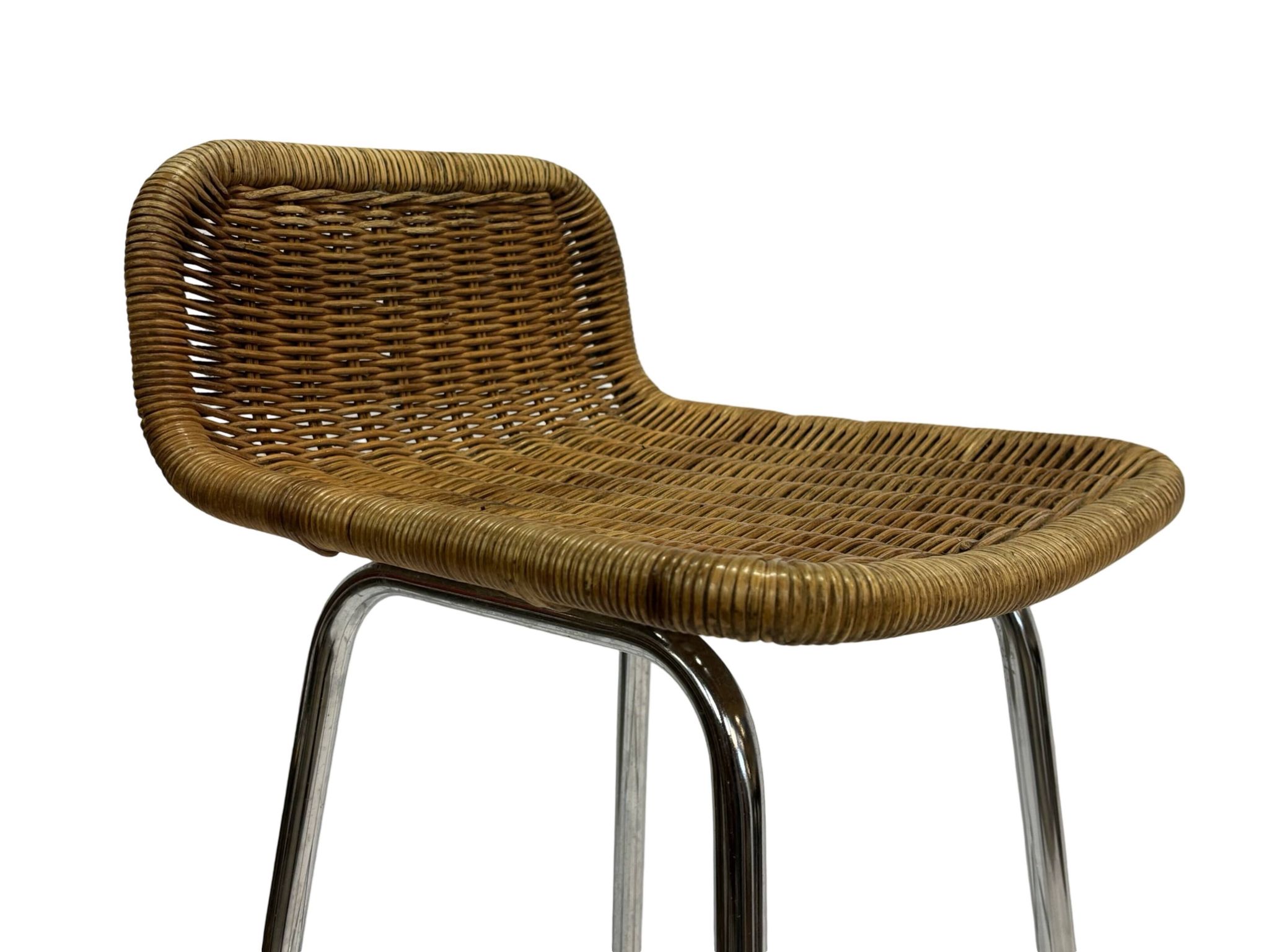 Vintage stool barstool Dirk van Sliedregt Rohe Noordwolde 1960 Netherlands