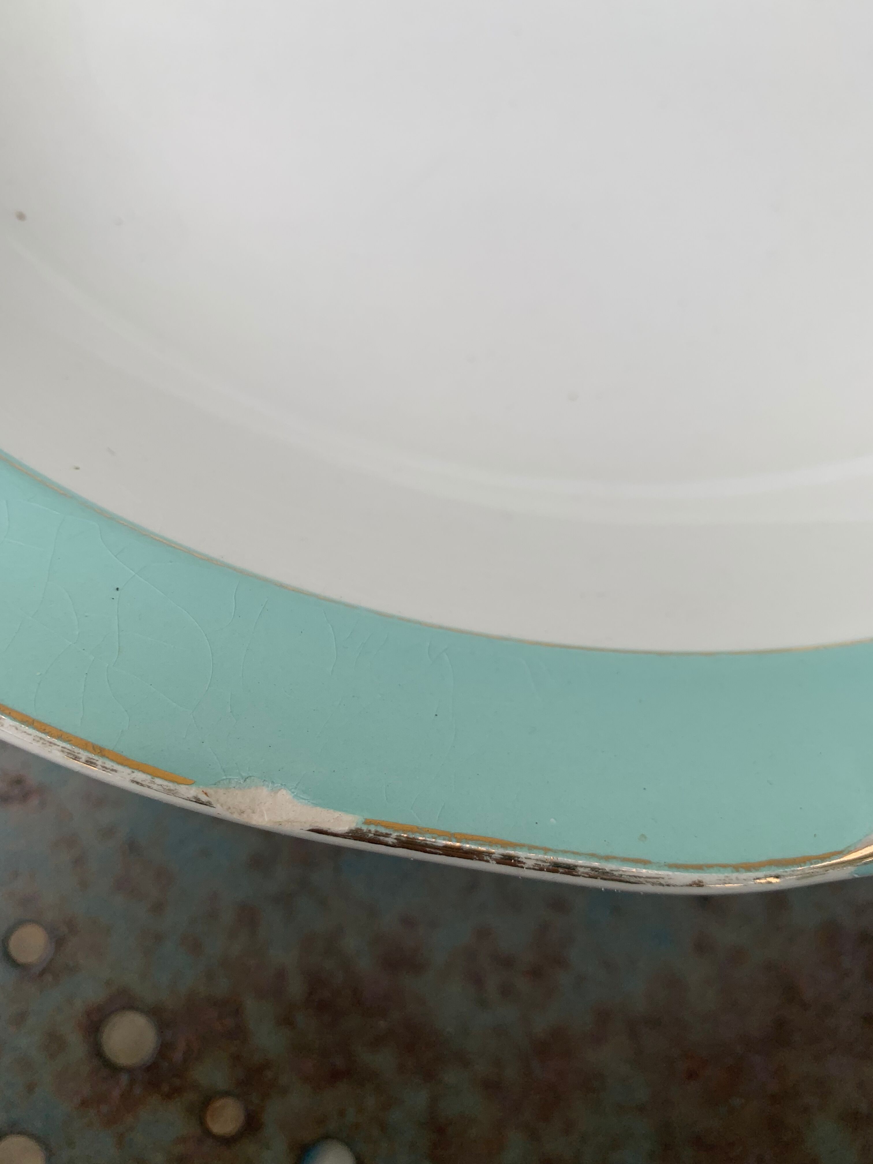 Hollow dish and saucière ceranord frsnce in semi white porcelain and vintage and collector's mint