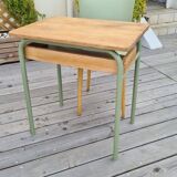 School desk and baumann chair