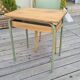 Bureau d'écolier et sa chaise Baumann