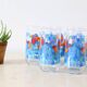 Ensemble de 5 verres à eau décors oiseaux années 70/80, vintage