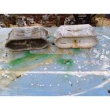 Pair of cast iron planters from 1900 from Charleville-Mézières