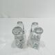 Pair of crystal candlesticks