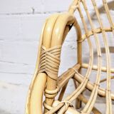 Rattan bench