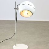 Space-age Italian Table Lamp in White Colour, 1970s
