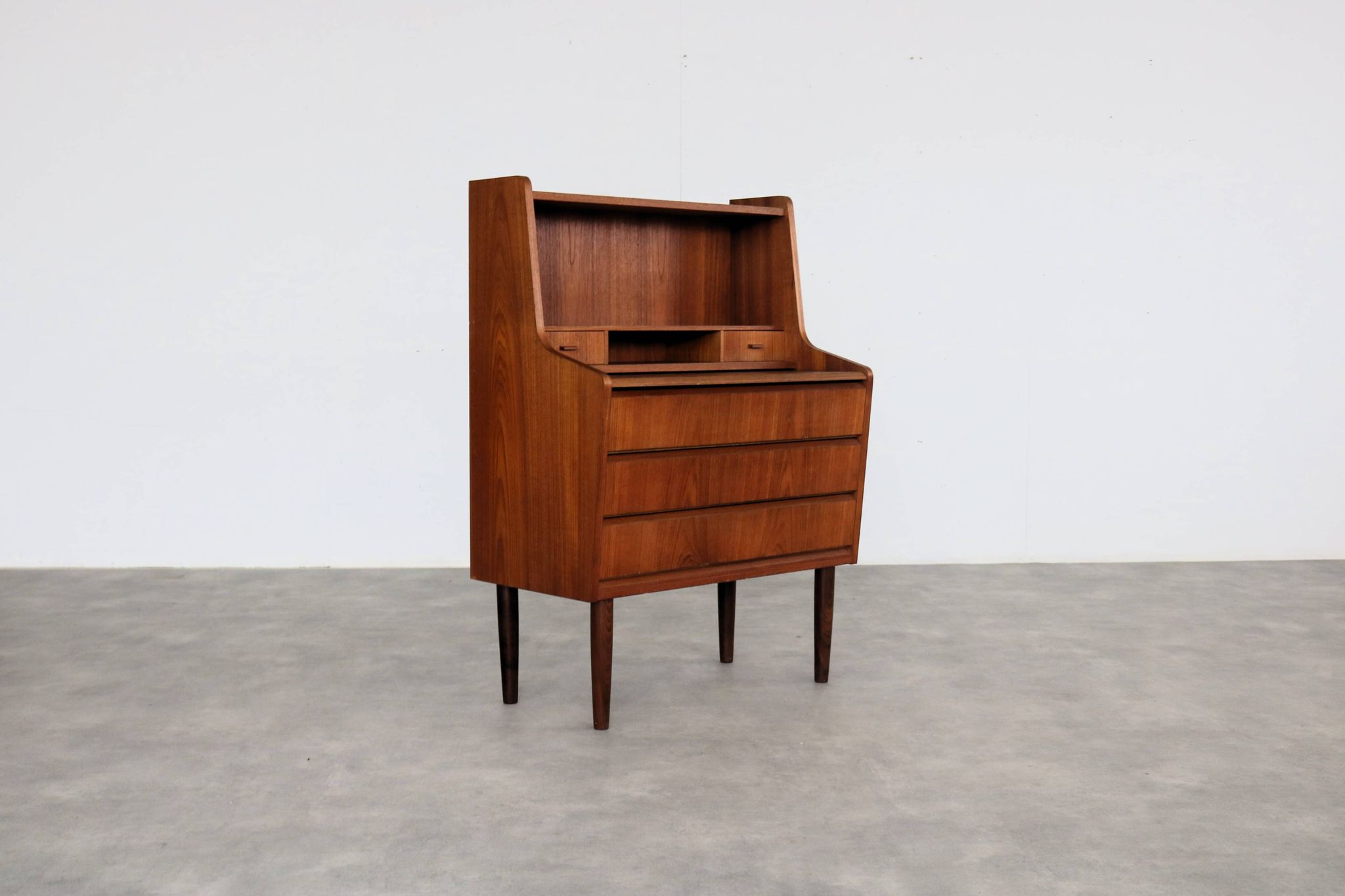 secrétaire vintage | teck | années 1960 | danois