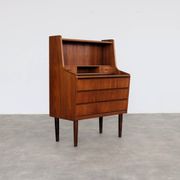 secrétaire vintage | teck | années 1960 | danois
