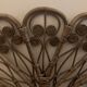 Rattan headboard