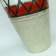 mid century VASE floorvase scheurich model 517-50 geometric decor heinz siery 1959