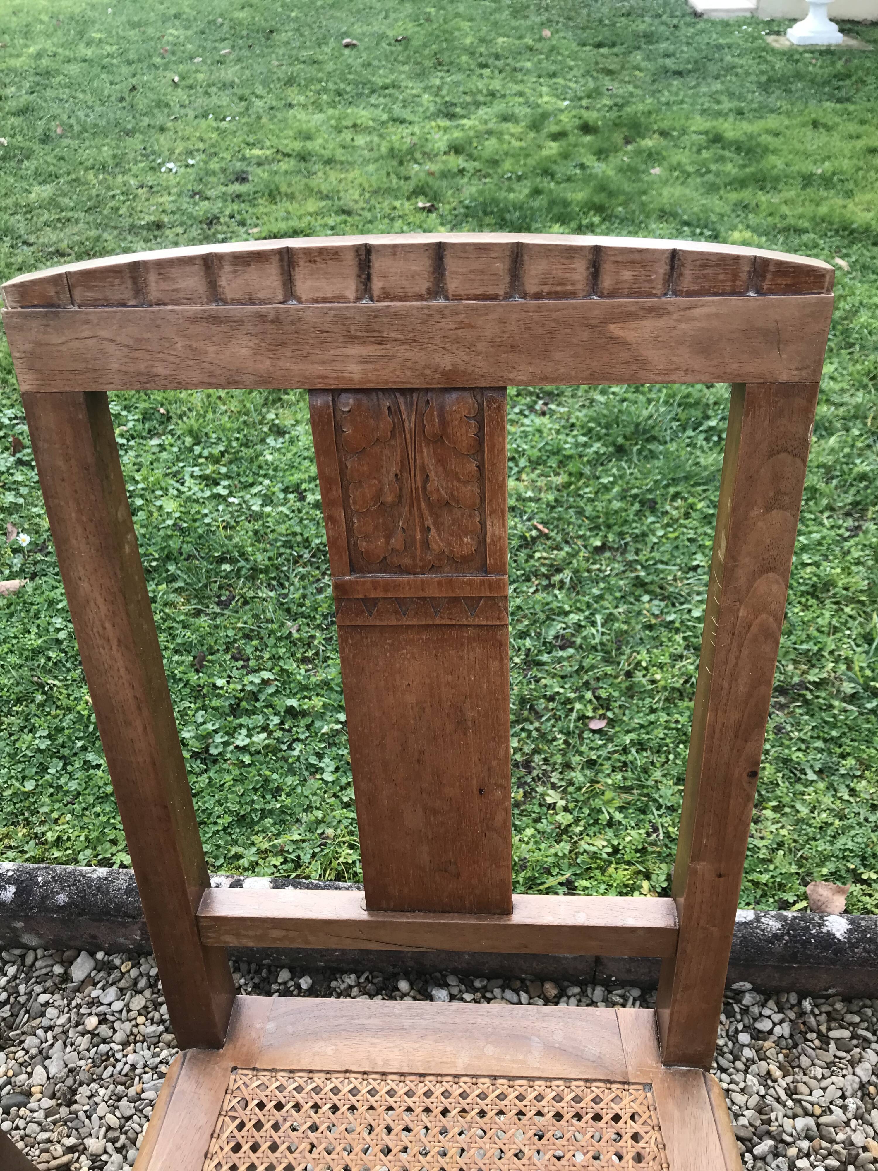 6 Art Deco era chairs