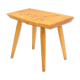 Massive wooden stool