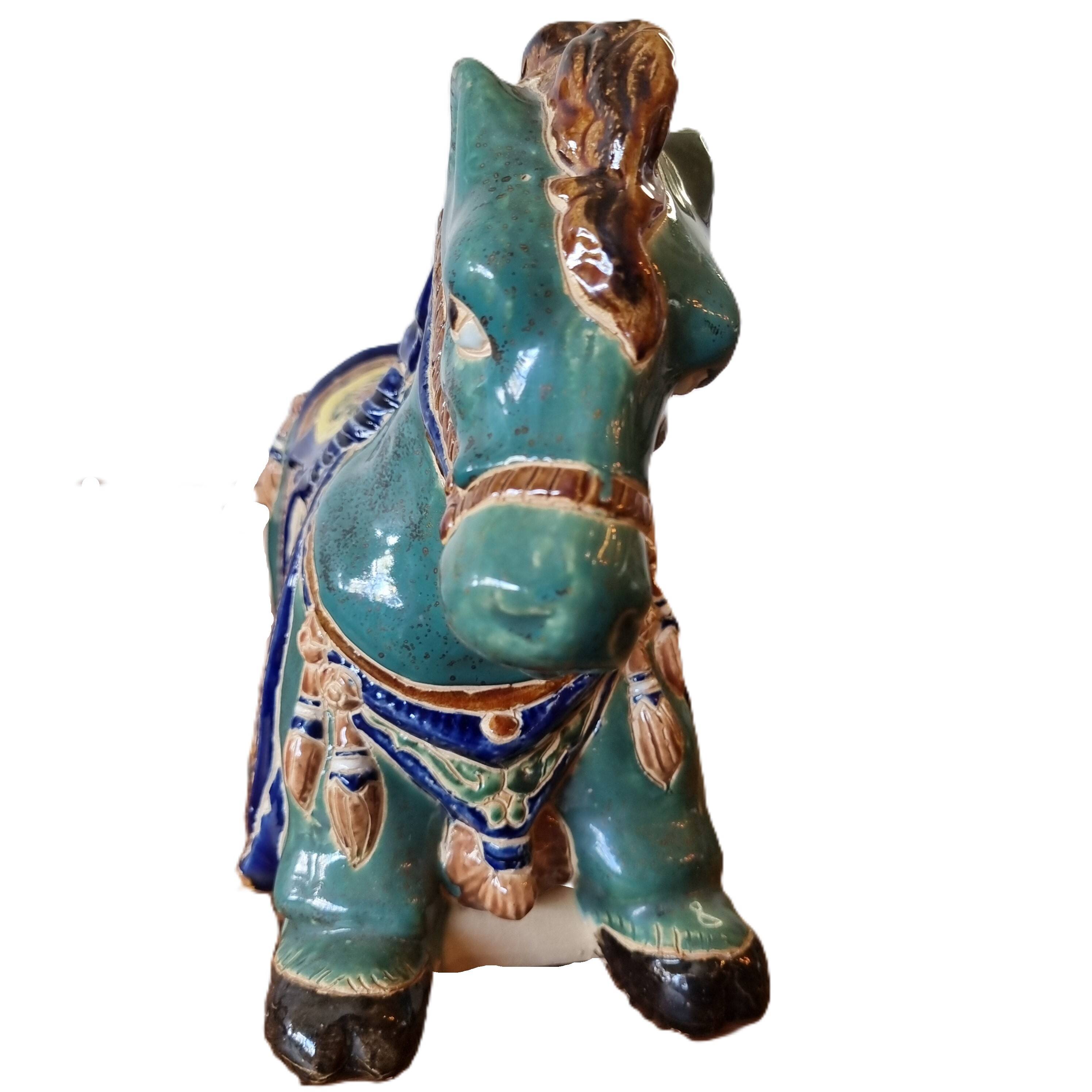 Chinese Ceramic Horse From The 1950s
