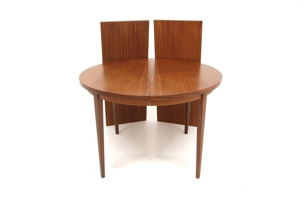 Scandinavian teak dining table, Sweden, 1960s