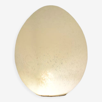 Egg table lamp by Domec Luminaires France 80s