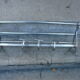 Wall coat rack / Art Deco hat in chrome metal