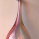 Vase kosta boda Fiji harlequin vintage design