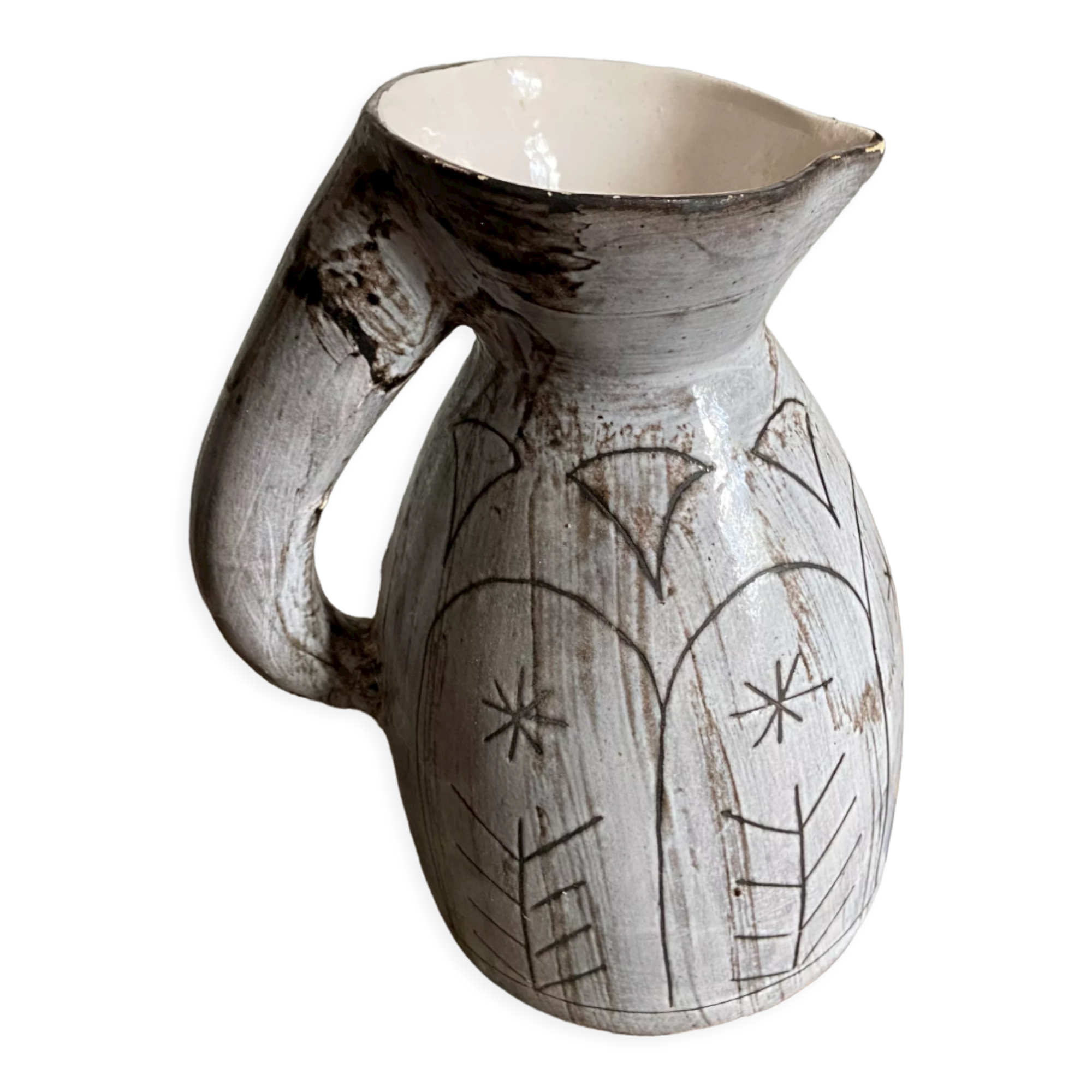 Vintage ceramic pitcher